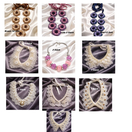 Konvolut modeschmuck teile - konvolut,