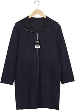 Lacoste Mantel Damen Jacke Parka Gr. EU 34 (FR 36) Wolle Marineblau #mr29hui