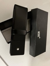 Montblanc Lederetui schwarz