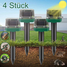 4 Stück Solar Maulwurfschreck