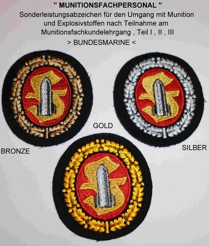 Munitionsfachpersonal - , "
