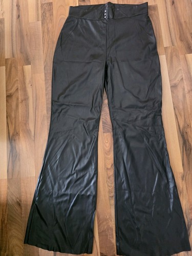 Edle schwarze schlaghosehose - edle,