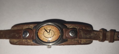 Fossil armbanduhr lederarmband - fossil,