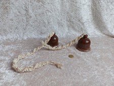 Glocke Keramik Handarbeit  Glöckchen Handmade Landhaus***