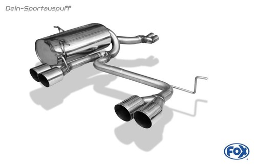 Fox duplex sportauspuff bmw - fox,