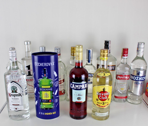 Spirituosen vodka rum - spirituosen, vodka,