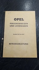 OPEL Betriebsanleitung 1947 - 1957 Original - Olympia und Kapitän