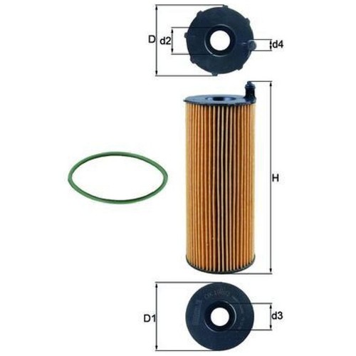 ölfilter für audi 4fh c5 - Ölfilter,