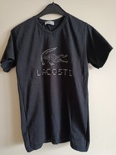Lacoste T Shirt schwarz