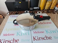 Marke Tischfein Schnellkochtopf mit Zubehör - Record Plus - Ø 20cm - 2,5L