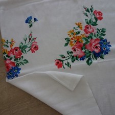 Vintage Tischdecke Stoff
