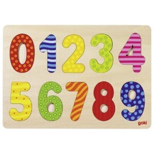 Zahlen puzzle geschenk holz - puzzle,