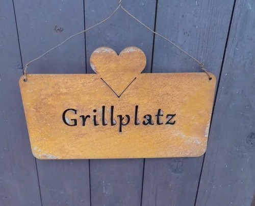 Dekoratives eisenschild - dekoratives,