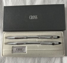 Porsche Kugelschreiber + Minenstift Cross, 10 Jahre Jubiläum Sammler Fund Neuw