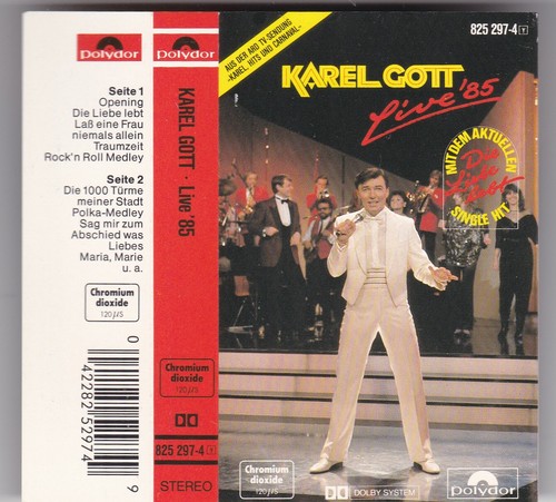 Karel gott live mc - gott,