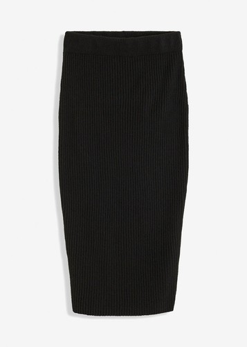 Strickrock 38 schwarz - gr., 36/38
