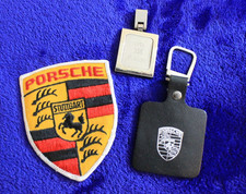 Leather Porsche Key Fob 356