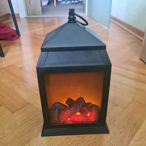 Kamin laterne mit led - kamin,