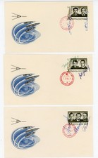 Sojus 6,7 + 8  3 Briefe mit