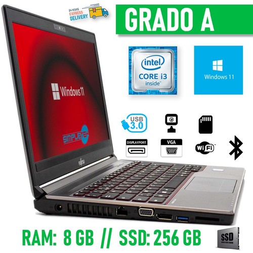 Notebook fujitsu e736 i3 - fujitsu, 13"