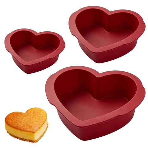 Herz kuchenform silikon - kuchenform, 3
