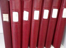 DDR SAMMLUNG POSTFRISCH+GEST. KOMPLETT  IN 7 LINDNER-T BINDERN, Mi. ü. 11.000 EU