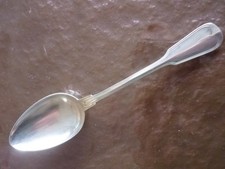 Löffel Silber 800 Bruckmann Augsburger Faden Esslöffel 19,8 cm groß TOP