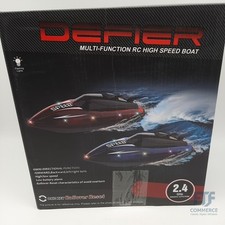 YOOHBERRYS Ferngesteuertes Boot 2 Stück, RC Boot mit LED-Licht für Pools und See