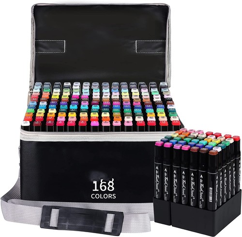 168 farben marker stifte - 168,