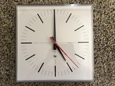 Nebenuhr TN Telenorma, Sekundenzeiger, Hauptuhr, Mutteruhr, Werksuhr, Schuluhr