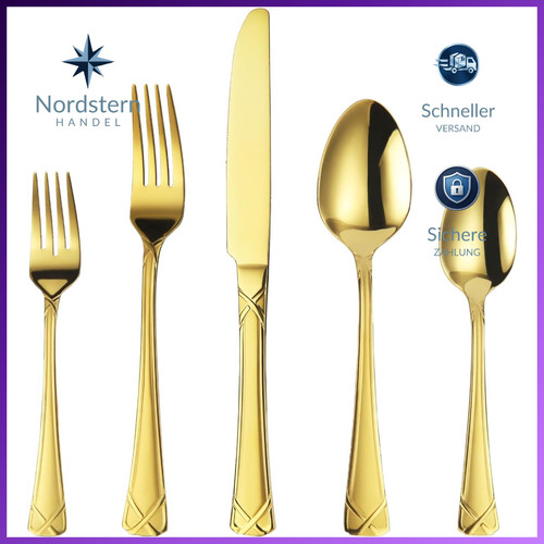 Besteckset teilig edelstahl - besteckset, 30-teilig