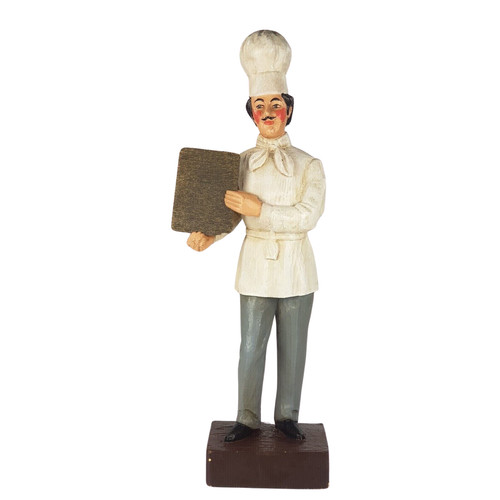 Koch figur werbe - werbe, aufsteller