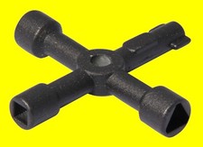 BGS 9803 Universal Schaltschrankschlüssel für Lüftung & Klima Schaltschrank