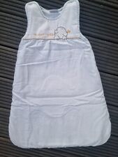 BeBe's Collection Babyschlafsack Gr. 70 hellblau/weiß 