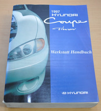 Hyundai Coupe Tiburon 1997 Motor Elektrik Bremsen Getriebe Werkstatthandbuch