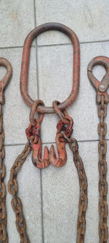 Schwerlastkette zwei lasthaken - schwerlastkette,