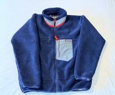 Patagonia Fleece Lila Herren Jacke Größe L