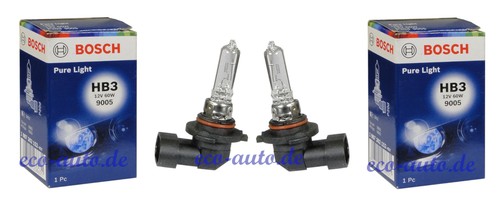 Bosch pure light hb3 - bosch,