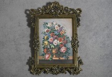 Messing Bilderrahmen Echtglas