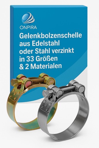 Edelstahl gelenkbolzenschelle - edelstahl,