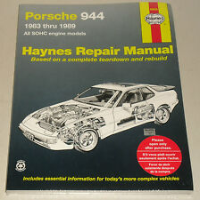 Reparaturanleitung Porsche 944 + 944 Turbo, Baujahre 1983 - 1989