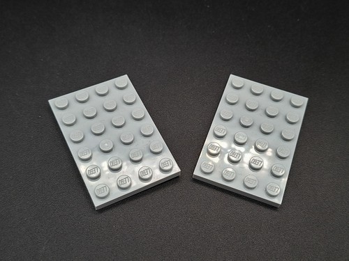 Lego platte plate 4 - -, 2x