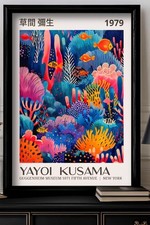 Yayoi Kusama Meer Kunst Poster