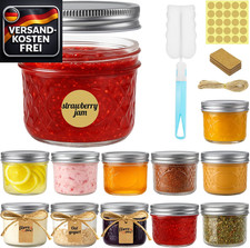 120ml einmachgläser set mit - einmachgläser,