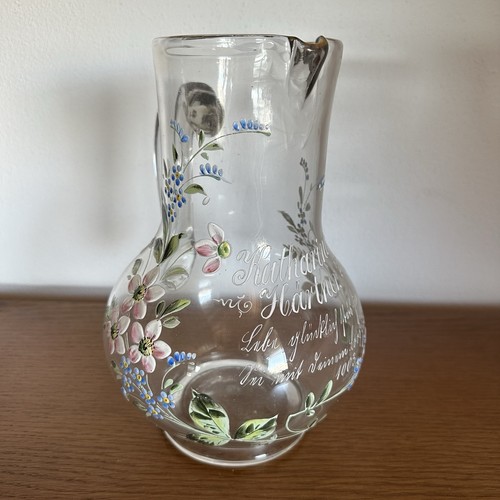 Antike glas kanne karaffe - antike,