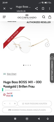 Brille hugo boss 1411 - boss, -000