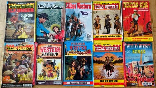 Wildwest romanhefte bastei - 10, wildwest-romanhefte