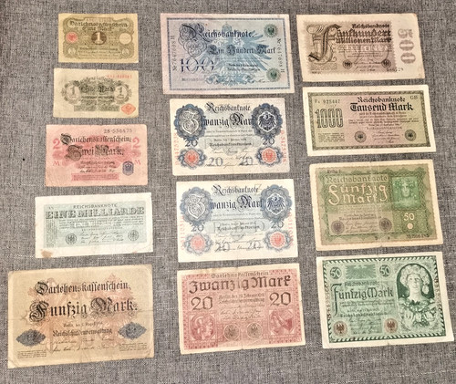 Reichsbanknote konvolut - reichsbanknote,