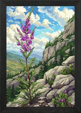 Berg Blume Landschaft