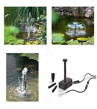 12-18 Volt Solar Ersatzpumpe Solar Gartenteich Springbrunnen Tauch Pumpe Napoli